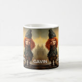 ガビン、小スコットランドの高原家 コーヒーマグカップ (中央)