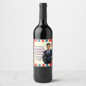 ガビンCニューソム | アメリカお気に入りの知事 ワインラベル (正面)