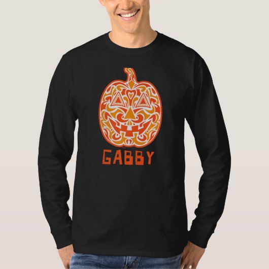 ガビーハロウィンシュガースカル Tシャツ (正面)