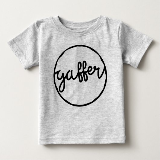 ガファー英国サッカースラング方言 ベビーTシャツ (正面)