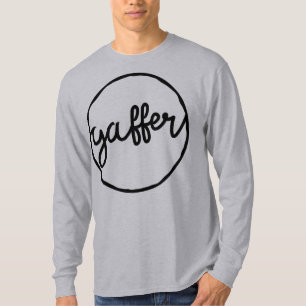 ガファー英国サッカーボススラング方言 Tシャツ