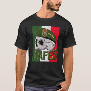 ガフェガフェスメキシコ特殊部隊フエルザス・スペシアル Tシャツ