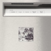 ガフサのオアシス：チュニス マグネット (インサイチュ (食洗機))