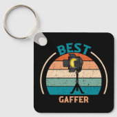 ガフ最高のァー-レトロスタイルキーチェーン キーホルダー (正面)