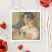 ガブリエルとジャン(ピエール=オーギュストルノアール) スタンダードランチョンナプキン (インサイチュ)