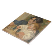 ガブリエルとジャン(ピエール=オーギュストルノアール) タイル (側面)