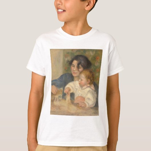 ガブリエルとジャン(ピエール=オーギュストルノアール) Tシャツ (正面)