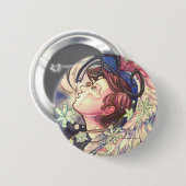 ガブリエルのクローズアップ 缶バッジ (正面&裏面)