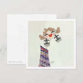 ガブリエルコカハッピーファッションイラストレーション シーズンカード (正面/裏面)