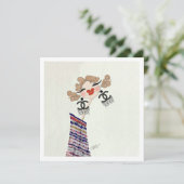 ガブリエルコカハッピーファッションイラストレーション シーズンカード (スタンド正面)