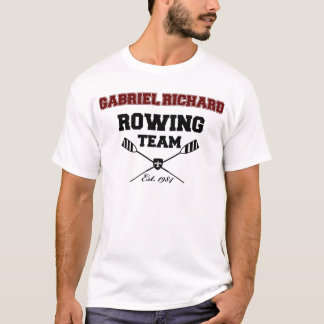 ガブリエルリチャードのロウイングのチーム Tシャツ