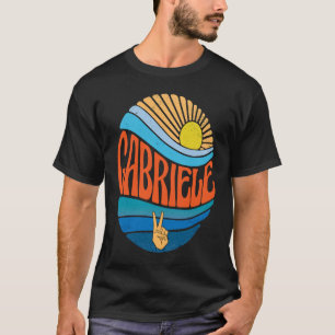 ガブリエルヴィンテージサンセットガブリエールグルーヴィ絞り染め Tシャツ