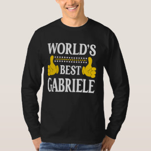ガブリエル個人名ファーストネーム世界最高ののGab Tシャツ