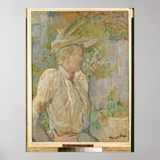 ガブリエル・ザ・ダンサー， 1890 ポスター (正面)