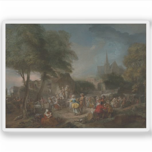 ガブリエル・ジャック・ド・サン・オービン – カントリー・ダンス シール (正面)