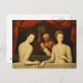 ガブリエル・デストレスと彼女の妹 ポストカード (正面/裏面)