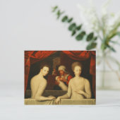 ガブリエル・デストレスと彼女の妹 ポストカード (スタンド正面)