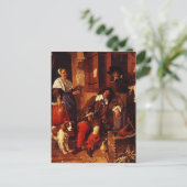 ガブリエル・メツ – 眠っているスポーツマン ポストカード (スタンド正面)