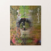 ガプストウブリッジ，セントラルパーク， NYC -パズル ジグソーパズル (縦)