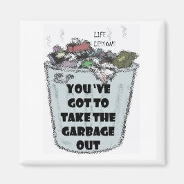 「ガベージアウト」磁石 マグネット