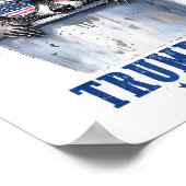 ガベージクルトランプ2024社長47トランプ2024私 ポスター (角)