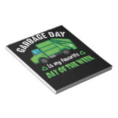 ガベージデイキッズシティゴミートラック ノートパッド (アングル)