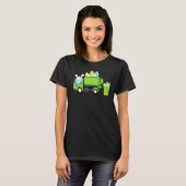 ガベージトラックイースターバニー卵狩り幼児キッズB Tシャツ (正面フル)
