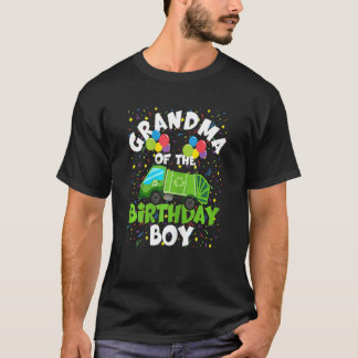 ガベージTrにマッチする誕生日少年の女性のおばあちゃん Tシャツ