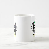 ガボンの紋章付き外衣 コーヒーマグカップ (中央)