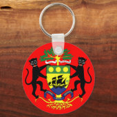 ガボンの紋章 キーホルダー (正面)