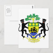 ガボンコート・オブ・アームズ ポストカード (正面/裏面)