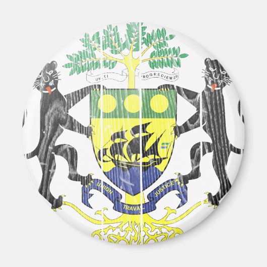 ガボンコート・オブ・アームズ マグネット (正面)