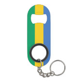 ガボンナショナルプライド愛国主義 キーホルダー栓抜き (裏面)