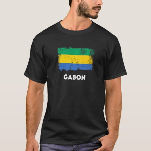 ガボンフラグレピュブリックガボナーズ1 Tシャツ (正面)