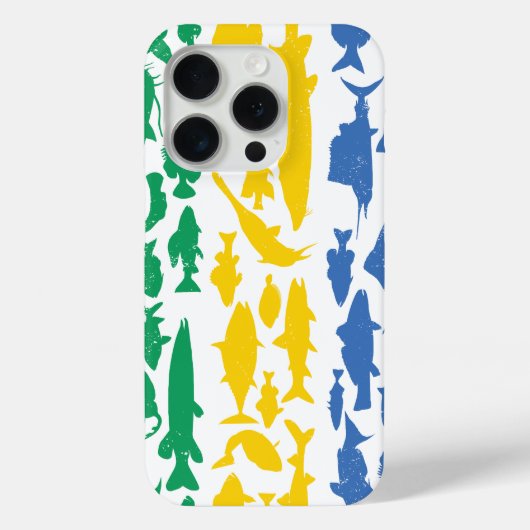 ガボン国旗の魚製 – 魚釣りデザイン Case-Mate iPhoneケース (裏面)