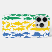 ガボン国旗の魚製 – 魚釣りデザイン Case-Mate iPhoneケース (裏面 (横))