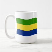 ガボン国旗マグカップ コーヒーマグカップ (左)
