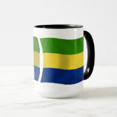 ガボン国旗マグカップ マグカップ (正面右)