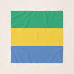 ガボン国旗 スカーフ<br><div class="desc">ガボンの愛国国旗。</div>