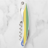 ガボン国旗 ソムリエナイフ (正面)