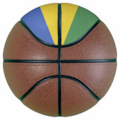 ガボン国旗 バスケットボール (右)