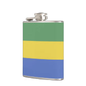 ガボン国旗 フラスク (左)