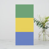 ガボン国旗 メニュー (スタンド正面)