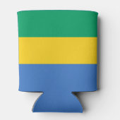 ガボン国旗 缶クーラー (裏面)