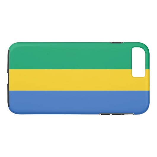 ガボン国旗 Case-Mate iPhoneケース (裏面(横))