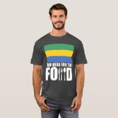 ガボン お土産 食品 旅行 家族 Tシャツ (正面フル)