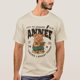 ガボン：これが私の最後の探求の年 Tシャツ