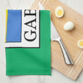 ガボン キッチンタオル (四つ折り)