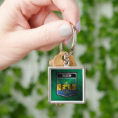 ガボン キーホルダー (手)