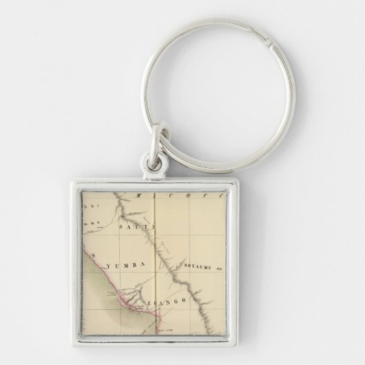 ガボン，コンゴ38 キーホルダー (正面)